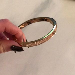 Michael Kors rose gold bangle
